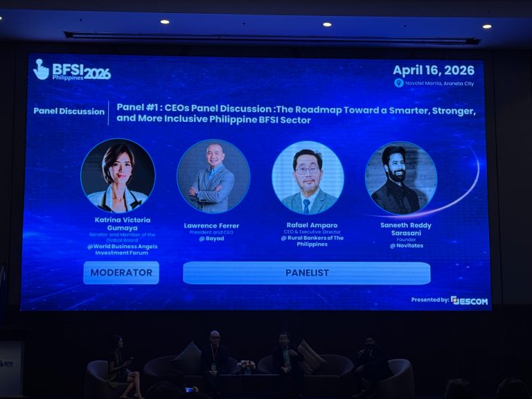 Novitates CEO Saneeth Reddy Sarasani Joined Top Industry Leaders at the BFSI Philippines 2026 CEO Panel